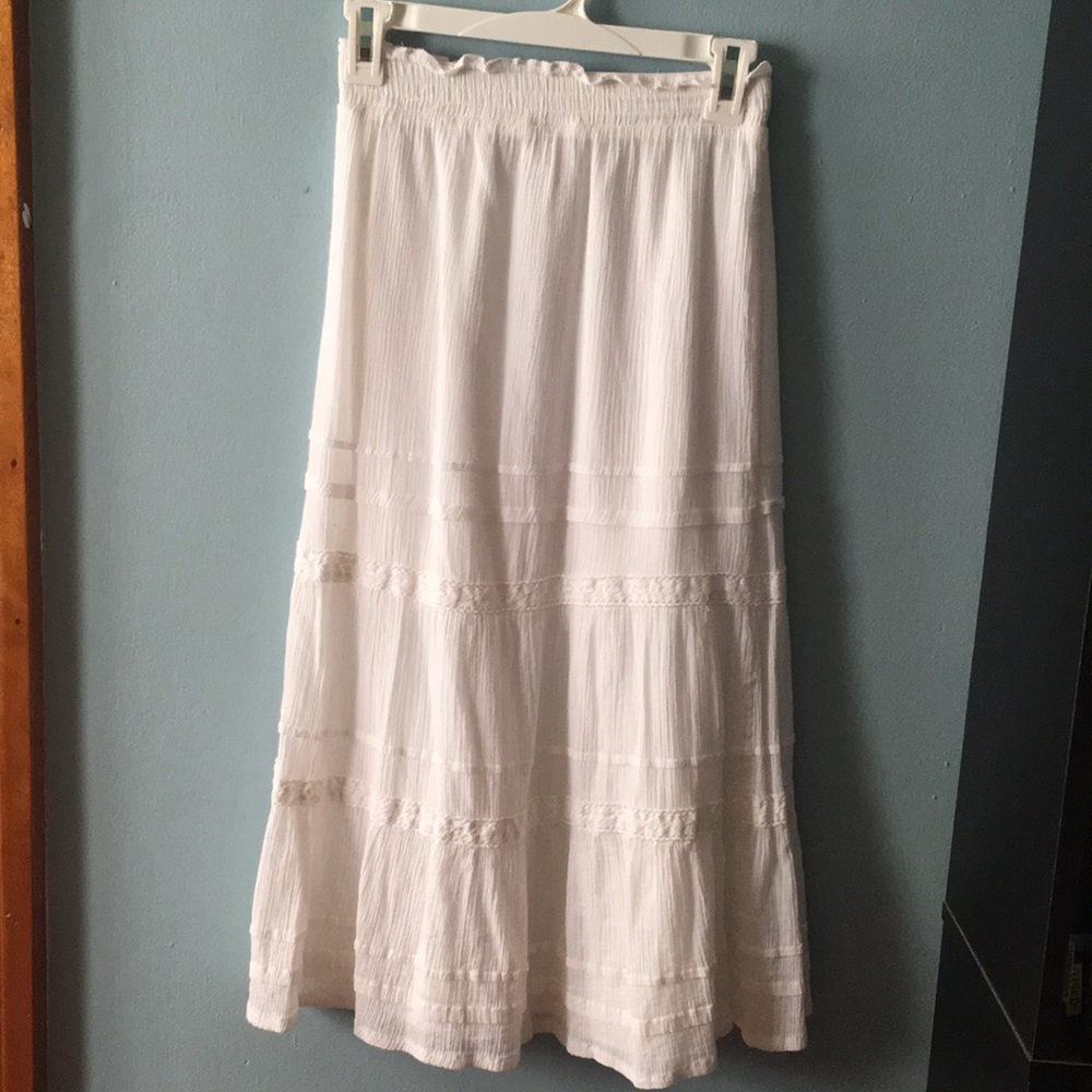 White Summer skirt